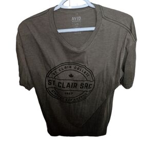 Green St. Clair College SRC T-shirt Size Large